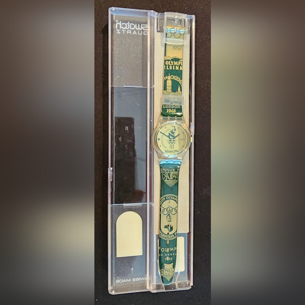 Swatch Olympic Watch 1996 Timeless Memorabilia